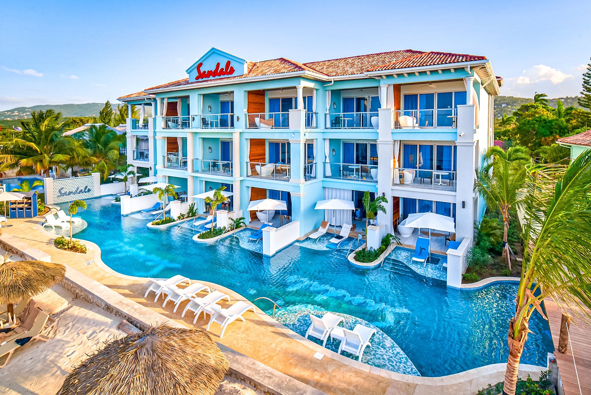 WOW! 17 Unique AllInclusive SwimUp Rooms SANDALS