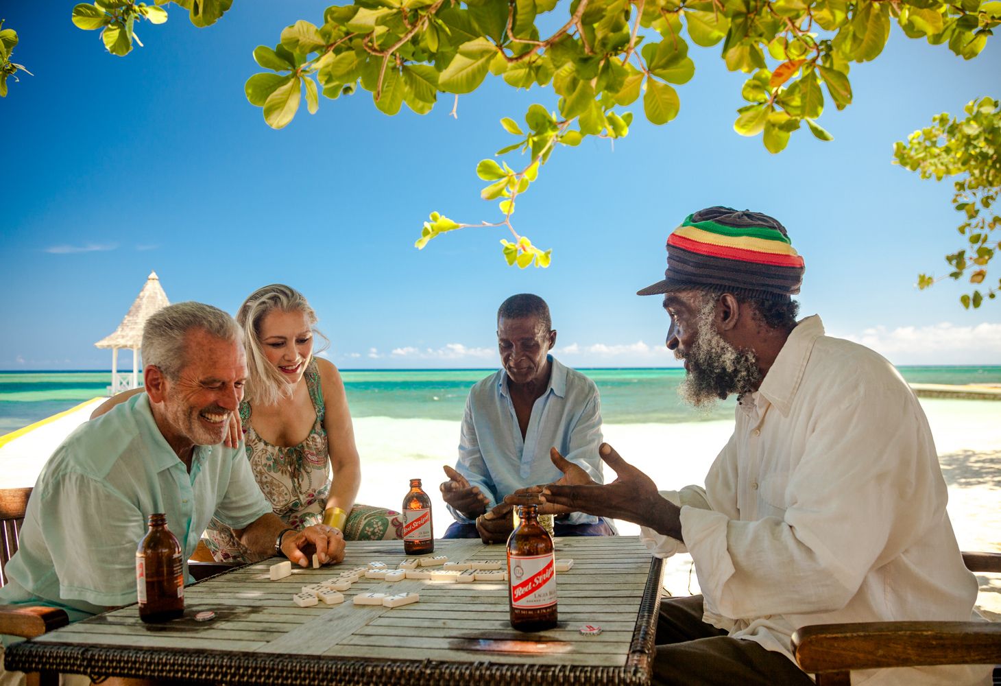 group of jamaican people
