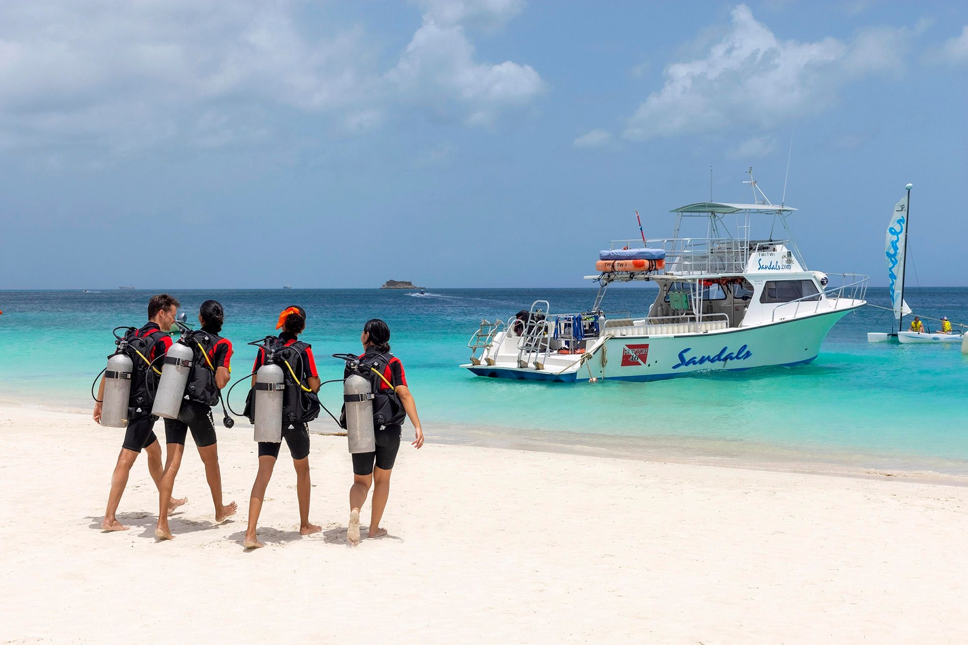 Cómo obtener la certificación PADI® en Sandals Resorts en el Caribe