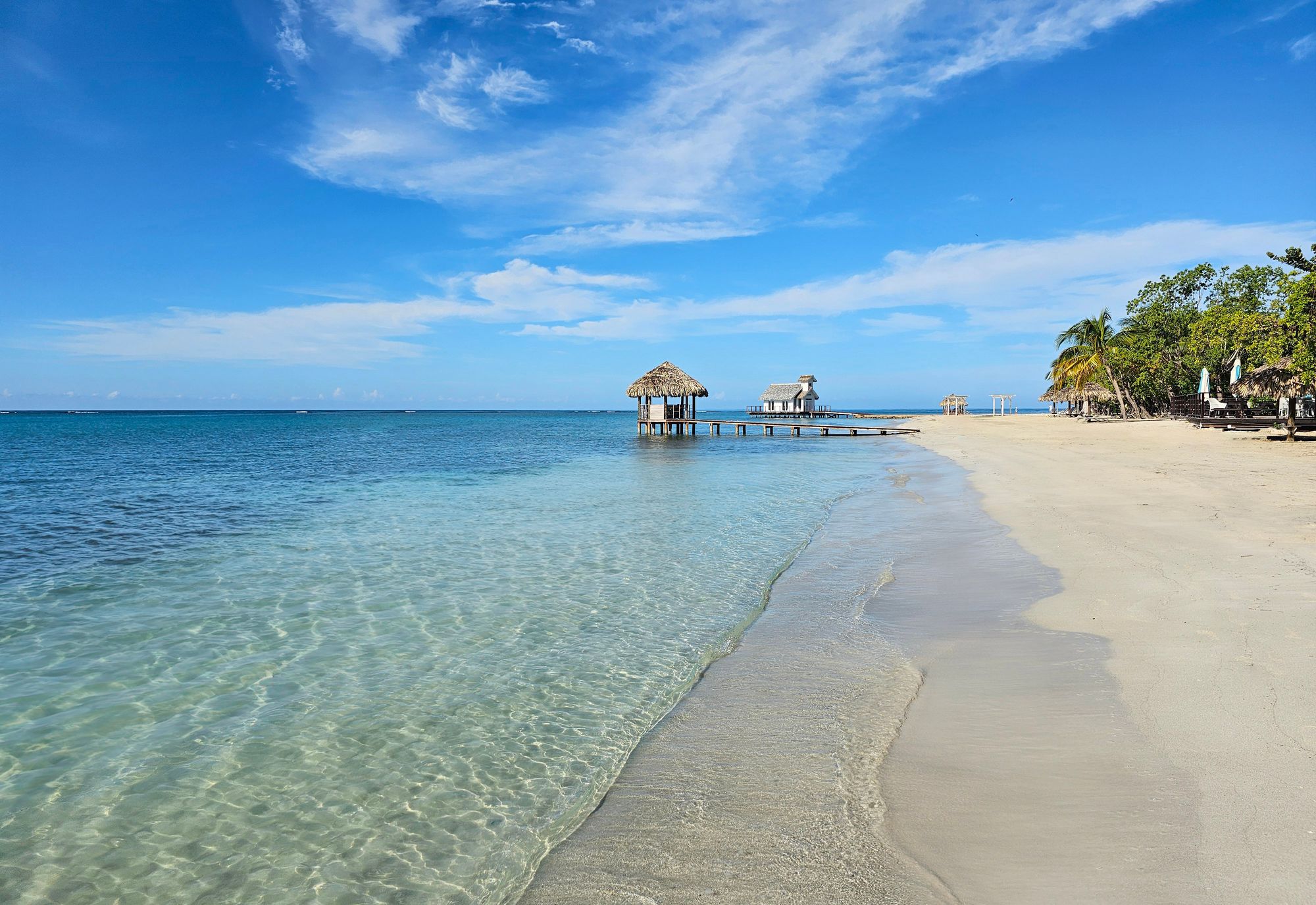 view of sandals south coast beach