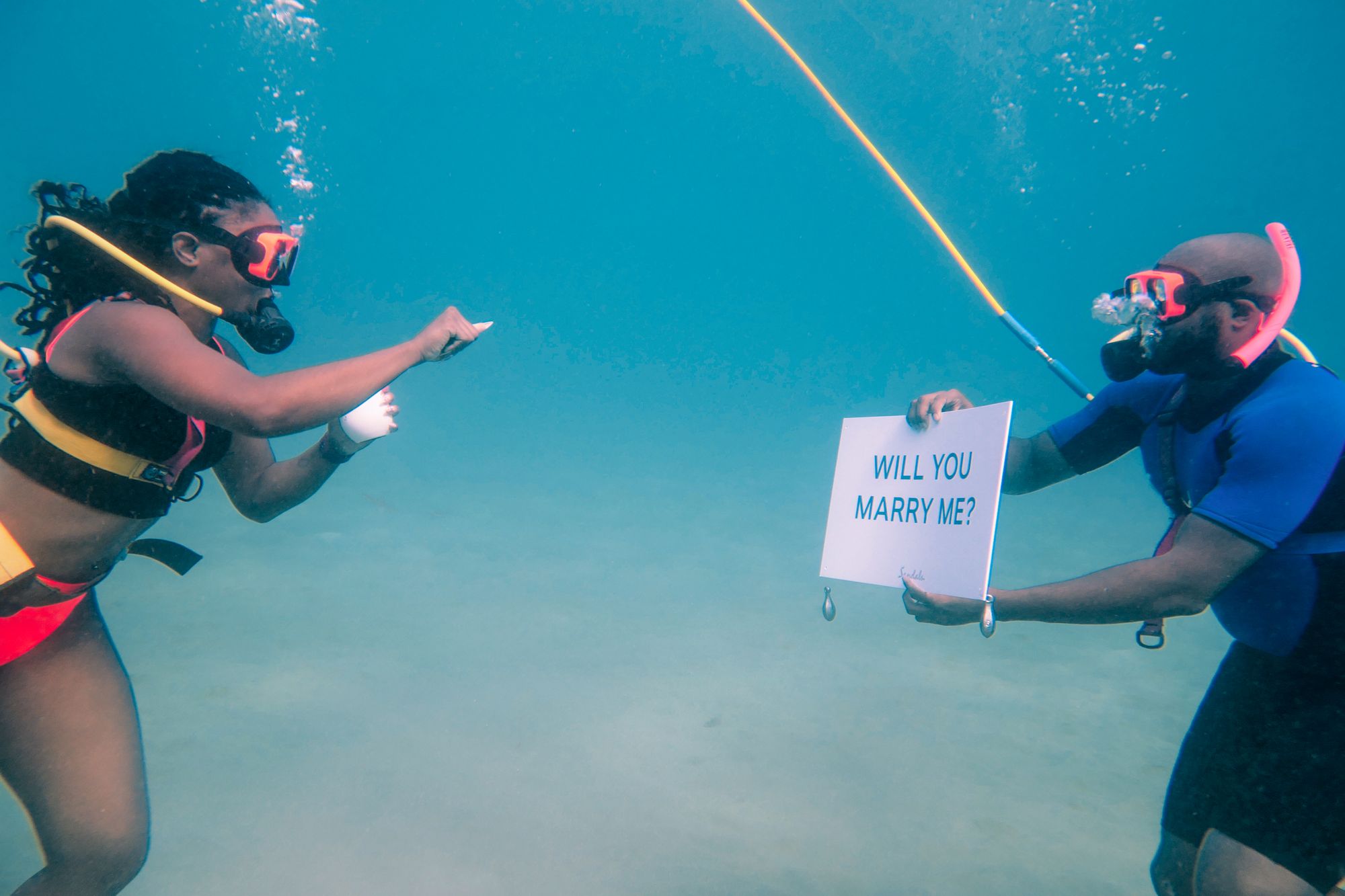 The Lengths (And Depths) A Man Would Go to Propose
One Couple’s Unreal Wedding Proposal