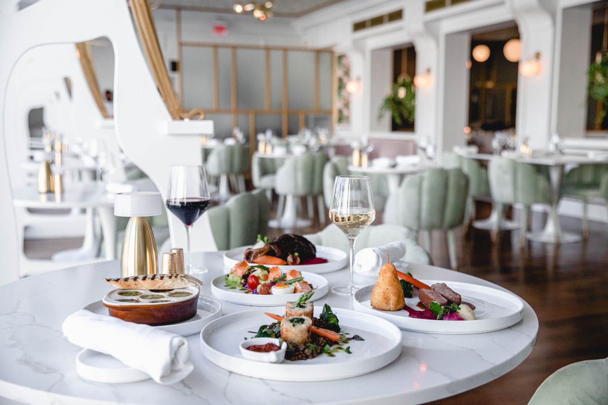 Sandals-Royal-Bahamian---food-at-La-Plume-restaurant-