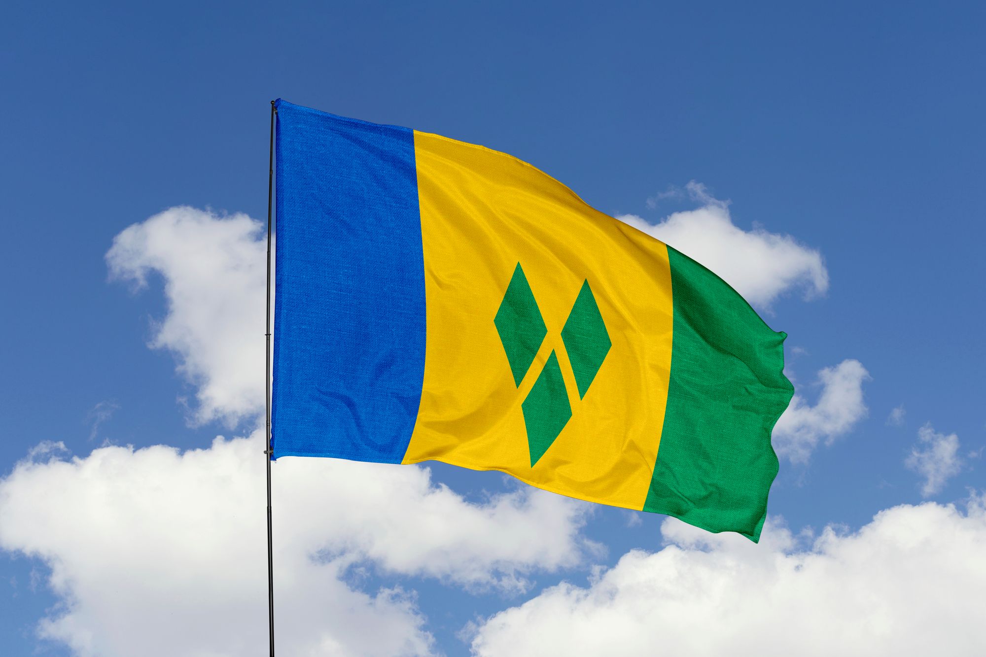 Saint Vincent Independence flag