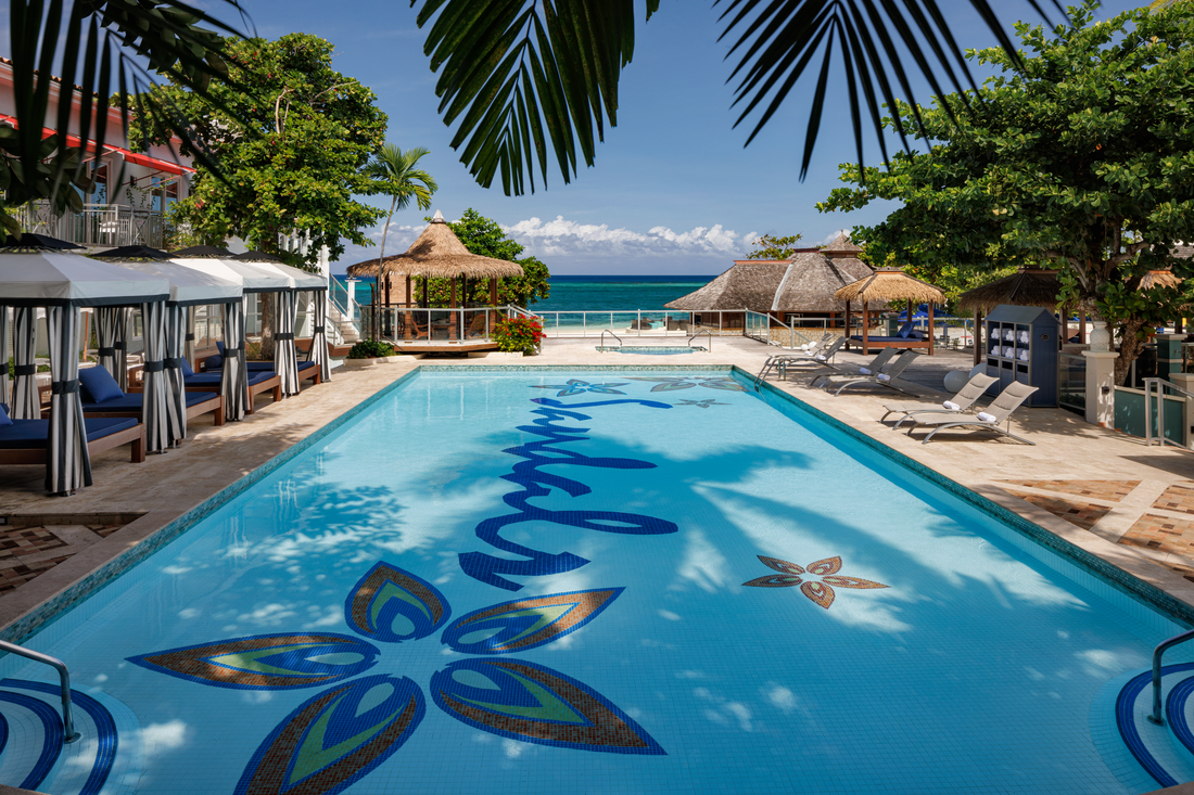 view of pool at sandals resort