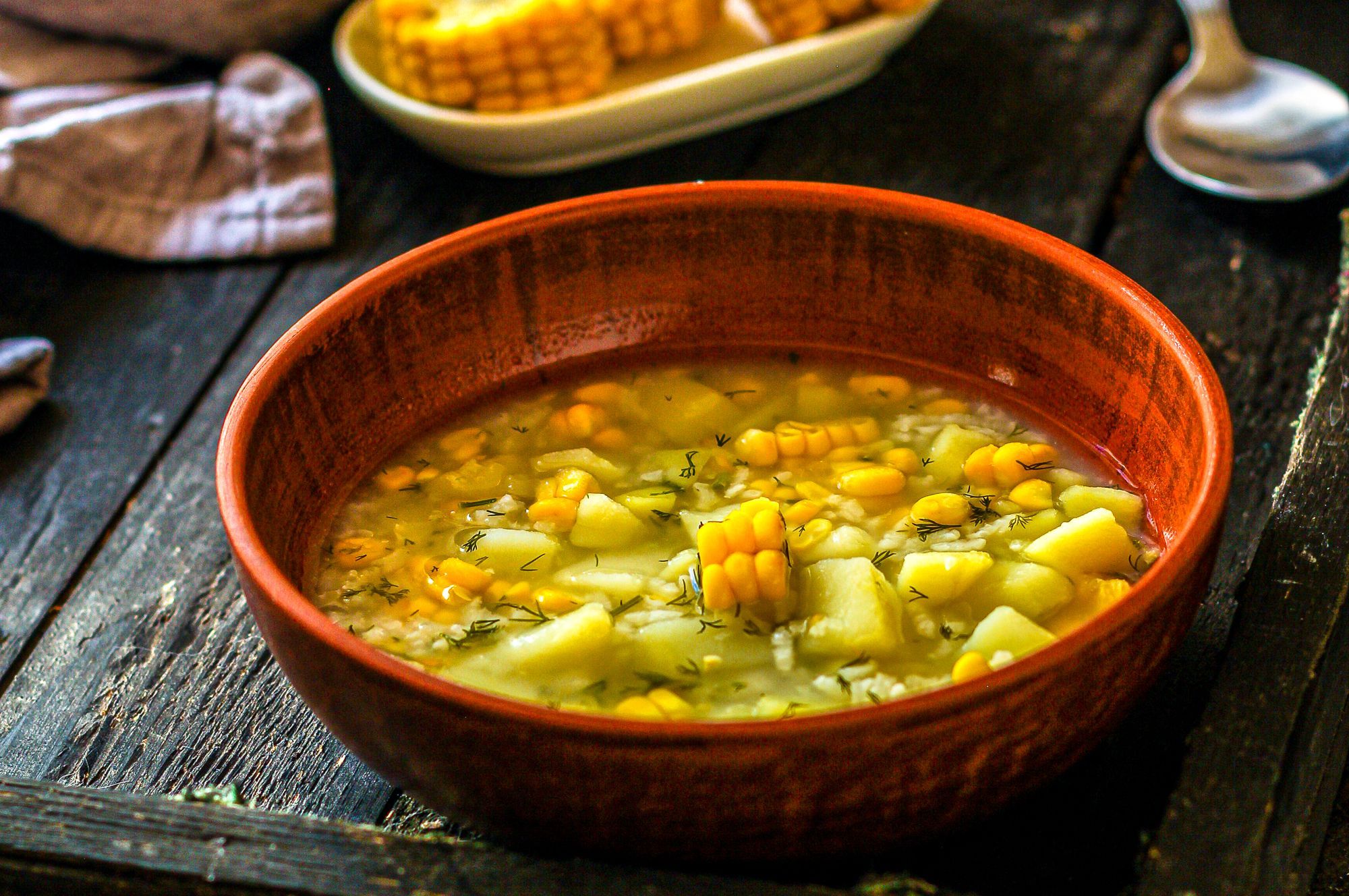 Jamaican Corn Soup Jamaican Food