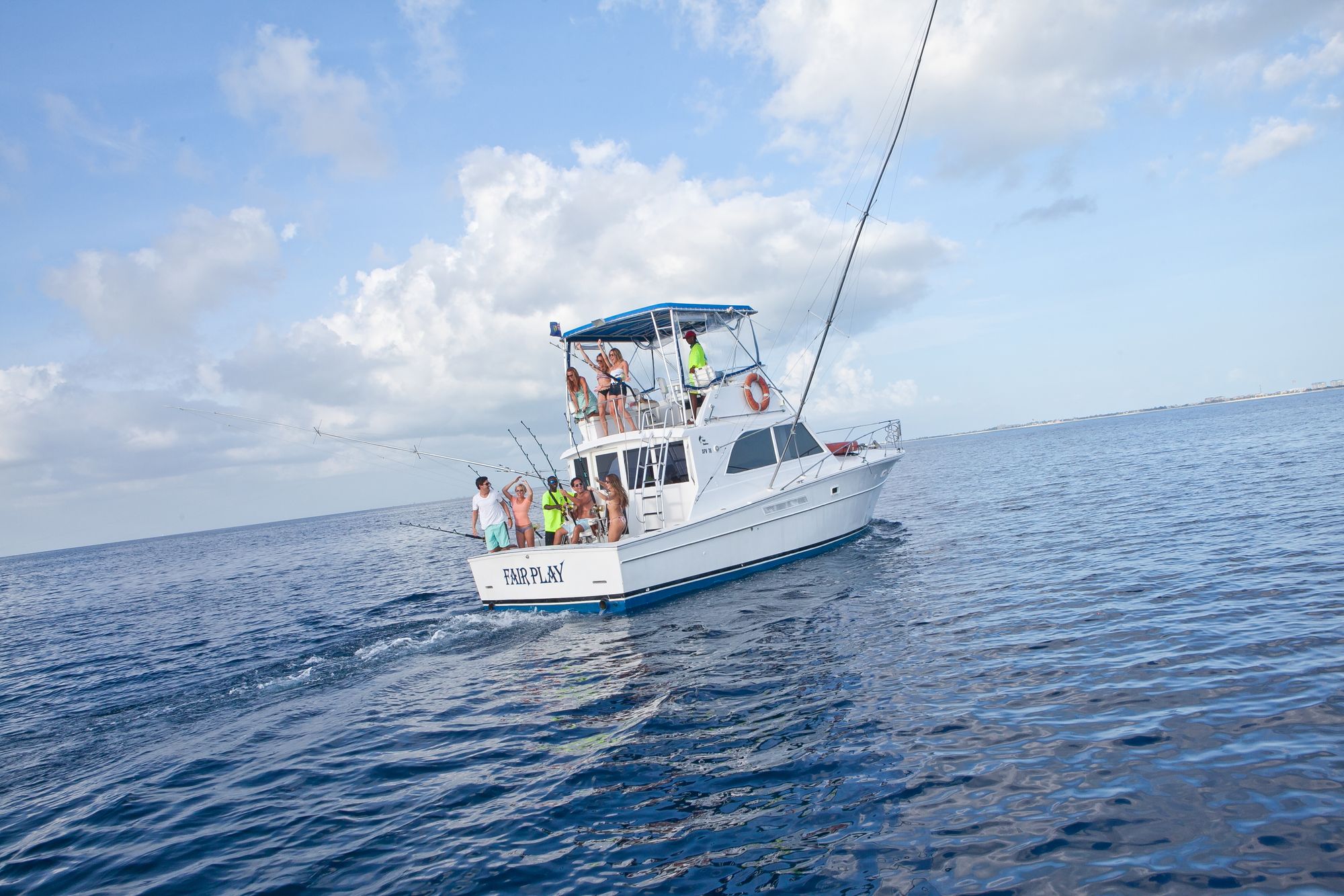 fishing in Caribbean