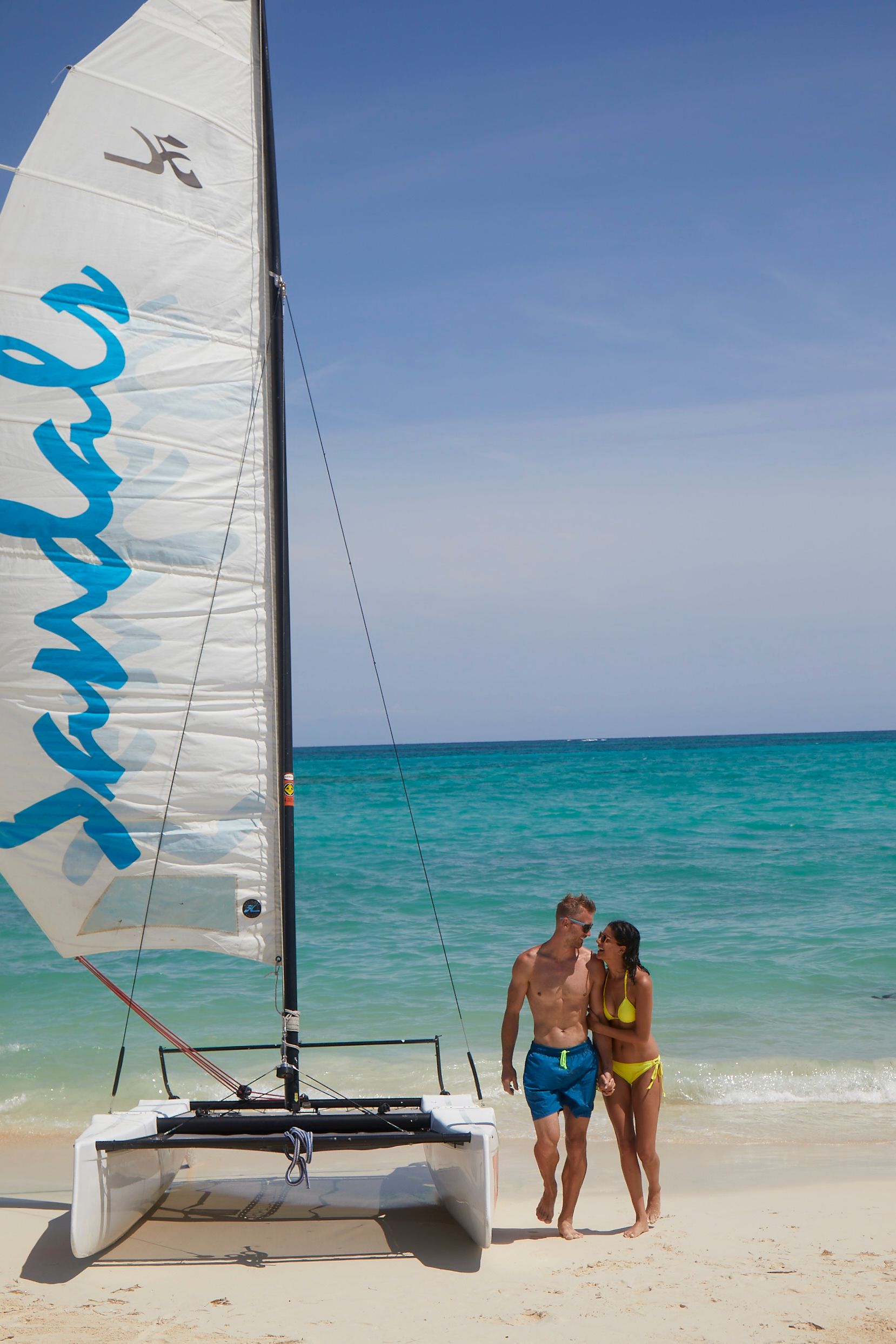 Couple at Sandals Resorts in Barbados