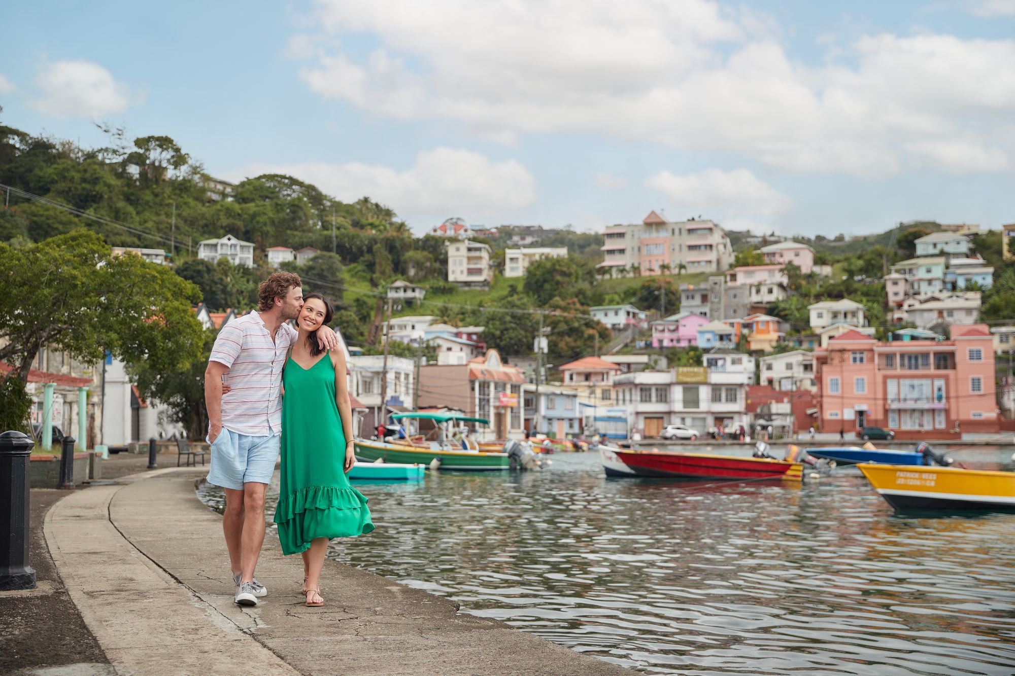 Couple in St. George's Grenada