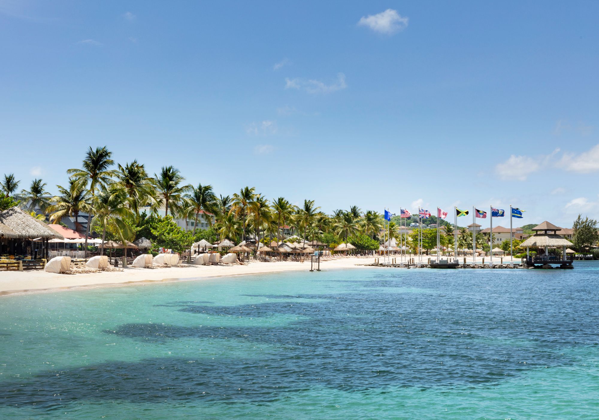 Sandals Grande beach