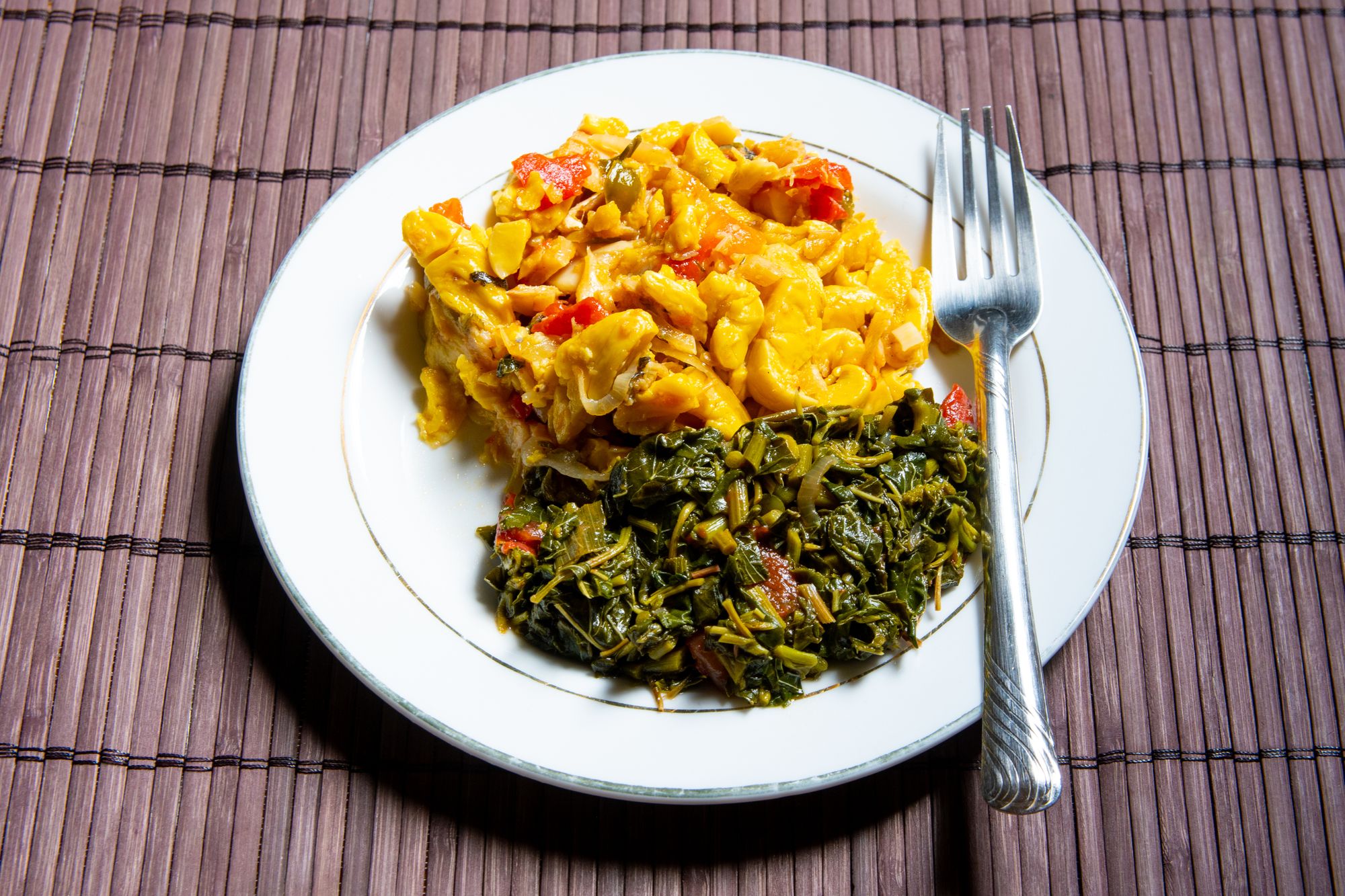 Ackee and saltfish