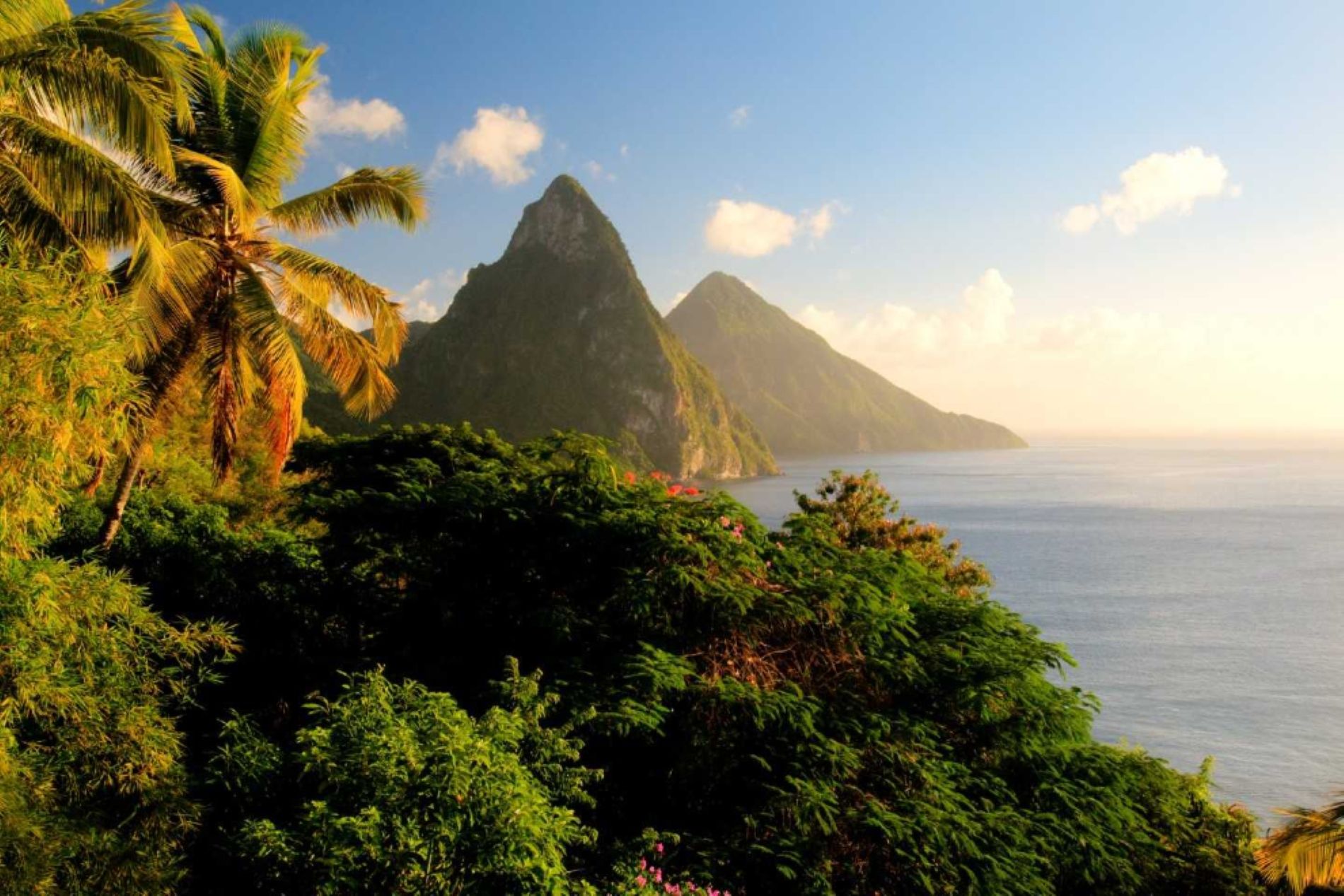 pitons-view-sunset-island-routes-1