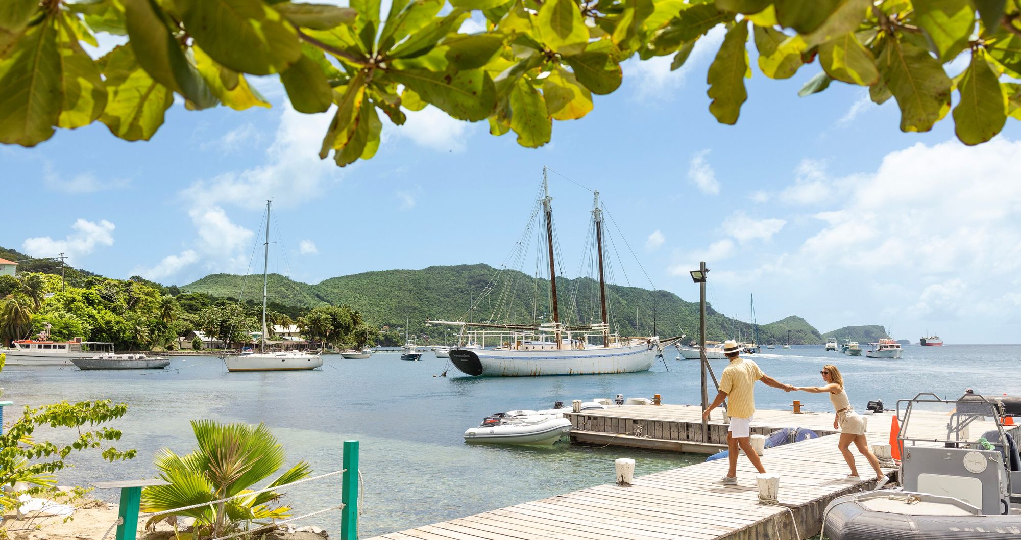 Web-Version-SSV-Destination-Bequia-Boats-Couple-Dock